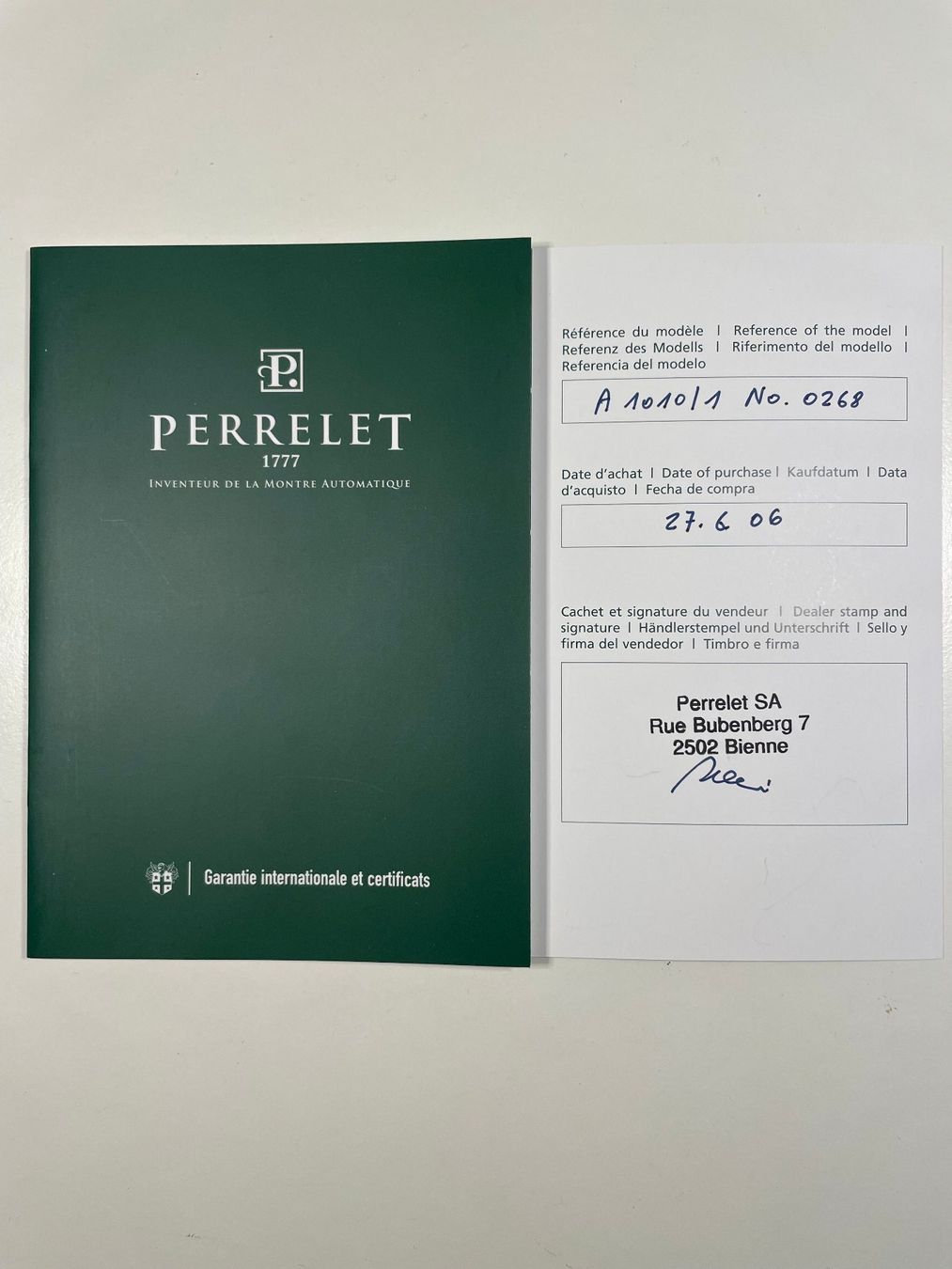 Perrelet Montres: PERRELET  -  Skelett-Chronograph – D'occasion à Oberrieden par Dtequila 5