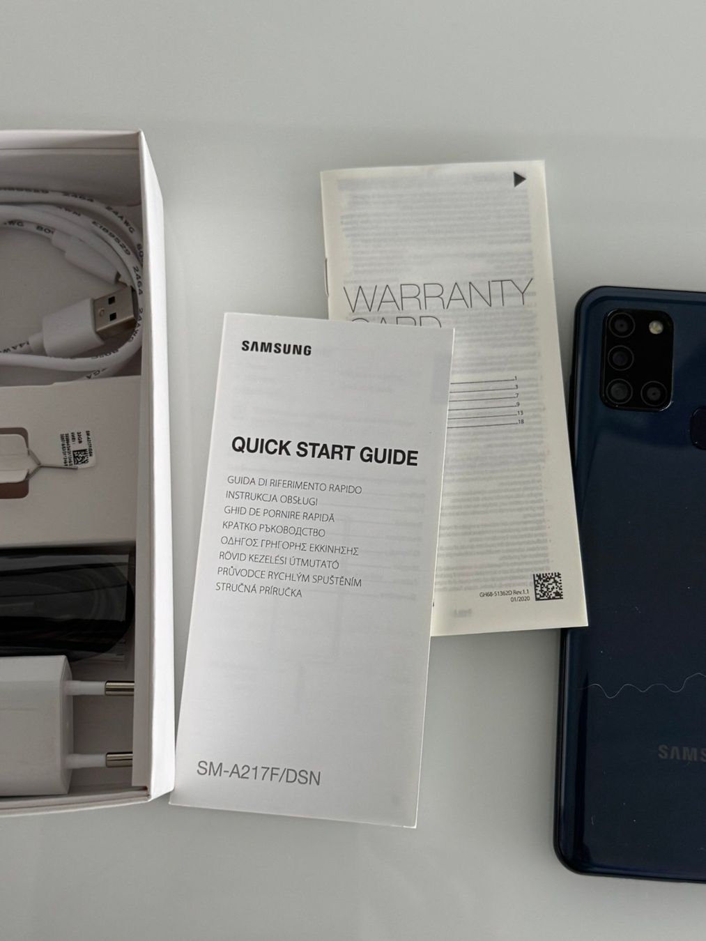 Samsung Telefoni cellulari / Smartphones: Samsung A21s mit  original Box, Ladegerät, Adapterkabel ... – Usato da Uhwiesen venduto da mic_kd6g 7
