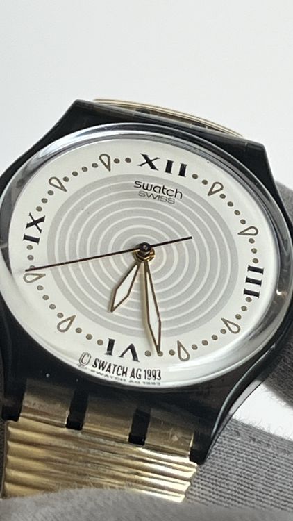 Swatch Montres: Vintage Swatch Uhr, Rarität, Goldfarben, Sammlerstück! – D'occasion à Grenchen par chththl 6