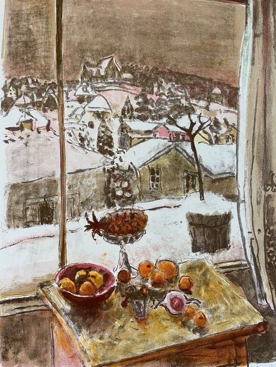 Henri Schmid Grosse Lithographie (1924-2009) 4
