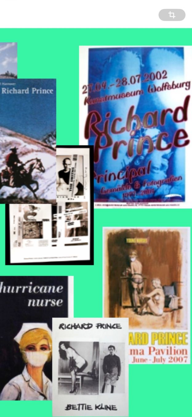 Poster & Bilder: Richard PRINCE. Plakat. KUNSTMUSEUM WOLFSBURG – Gebraucht aus Zürich von lesgarcons 1