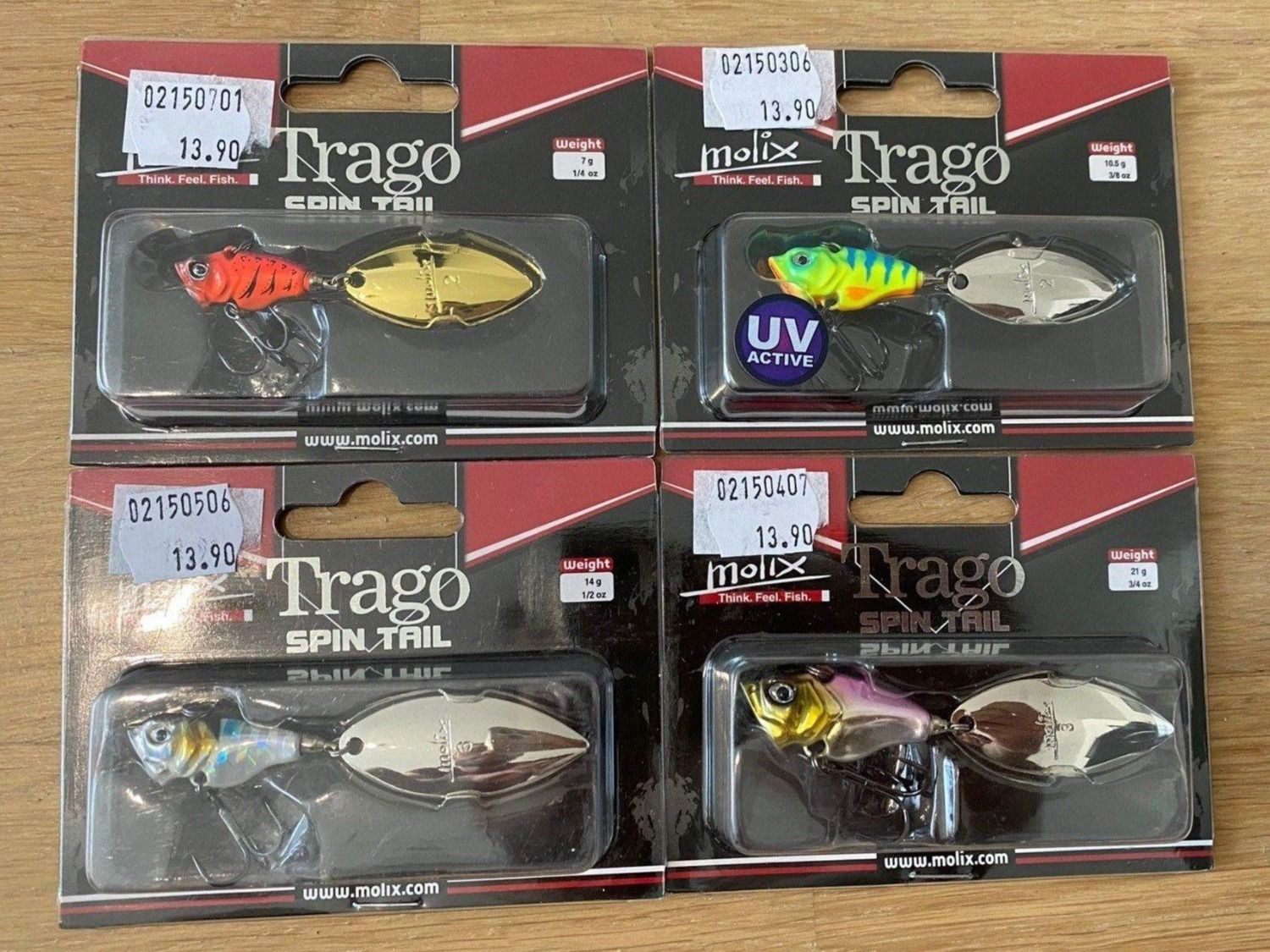 Esche: Molix Trago Jig Spinner Set 7-21 gr - Set #1 – Nuovo e nell'imballaggio originale da Widnau venduto da Fishingtackle_Oggy