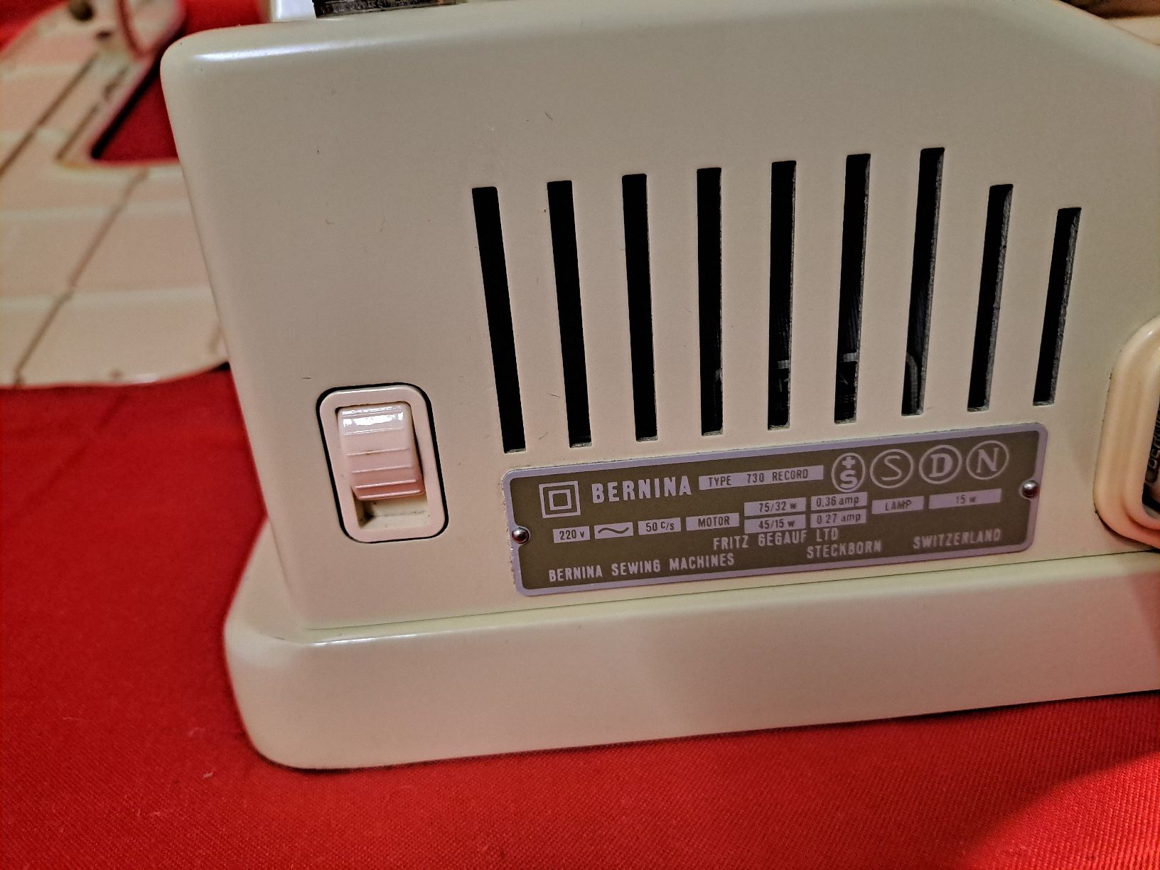 Bernina Machines à coudre: Bernina 730 record – D'occasion à Belp par amalija 3