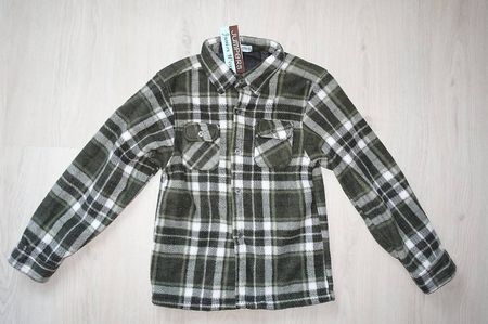 Jumpers Übergangsjacke Holzfällerhemdjacke grün Gr. 140 Neu!