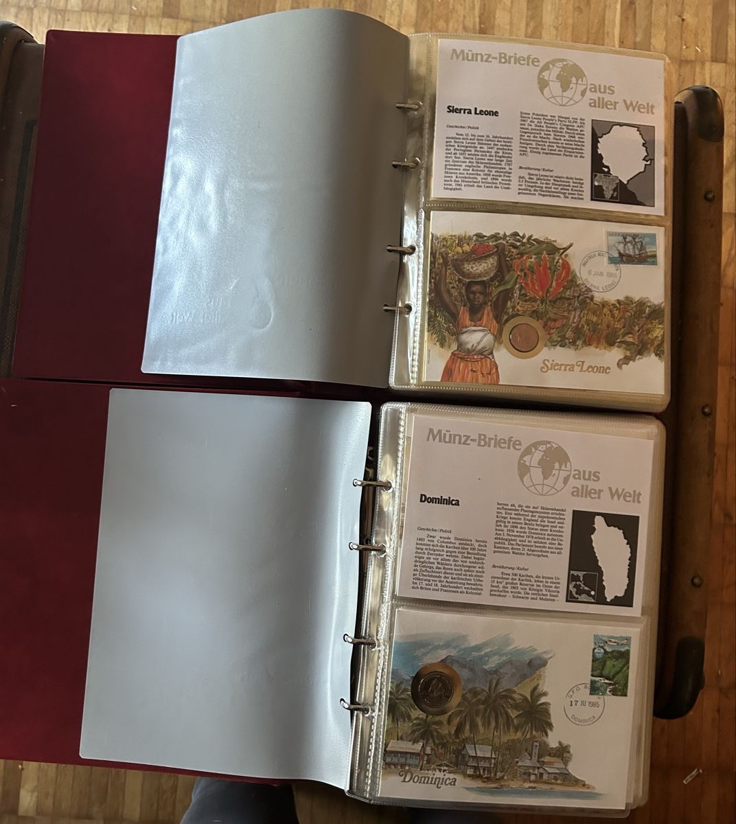 Toutes les monnaies: Münz - Briefe aus aller Welt  – D'occasion à Hochfelden par larson27 1