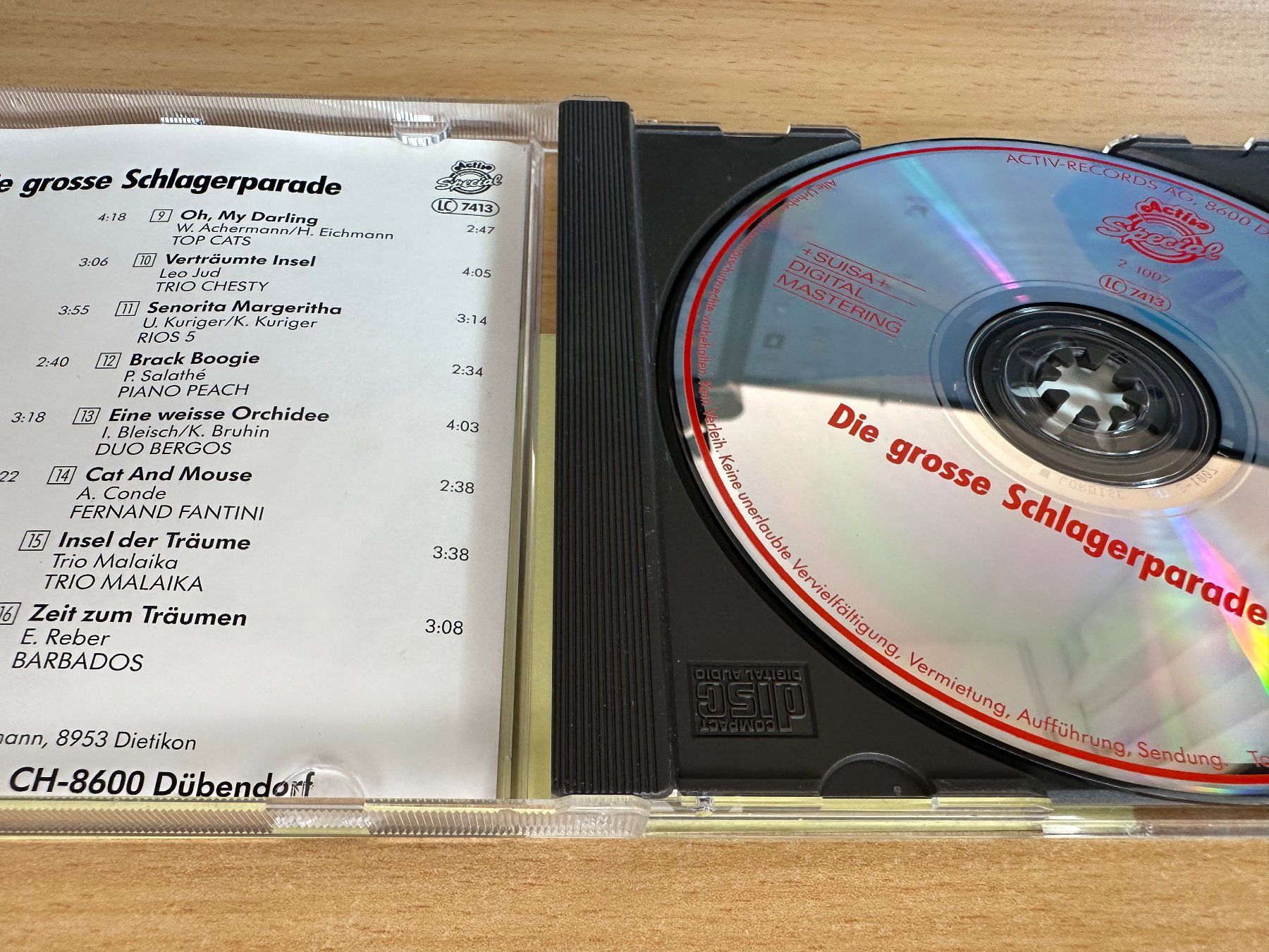 CDs: Various – Die Grosse Schlagerparade – Gebraucht aus Rikon im Tösstal von Alpenmutz 2