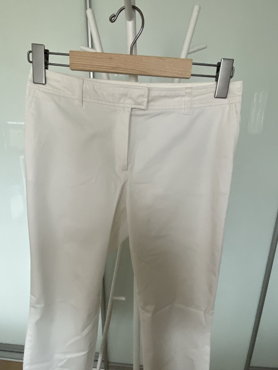 Pantaloni: S. Oliver Chino Hose weiss 34 – Usato da Oberrohrdorf venduto da Desteny1 5