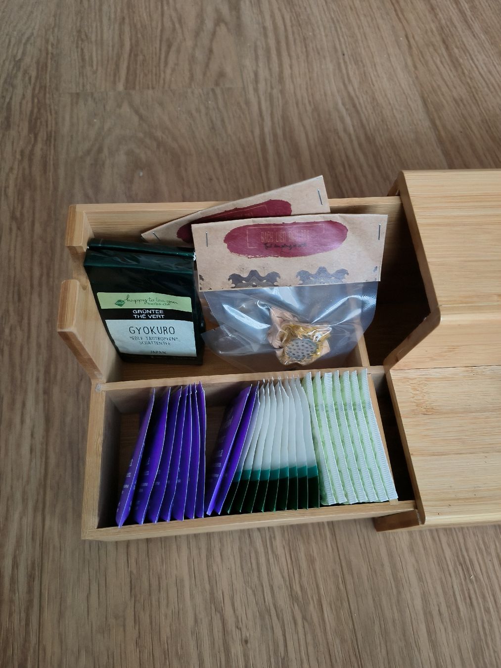 Sonstige Dekorationen & Accessoires: Bambus Teestation Organizer mit Schublade – Neu (gemäss Beschreibung) aus Thun von soundwg 5