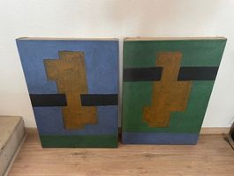 Oelbilder (zwei)
