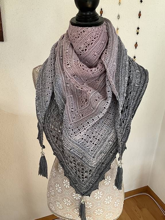 Foulards, Tücher & Schals: Schultertuch Torüggdenken – Neu (gemäss Beschreibung) aus Neuhausen von Mandala65