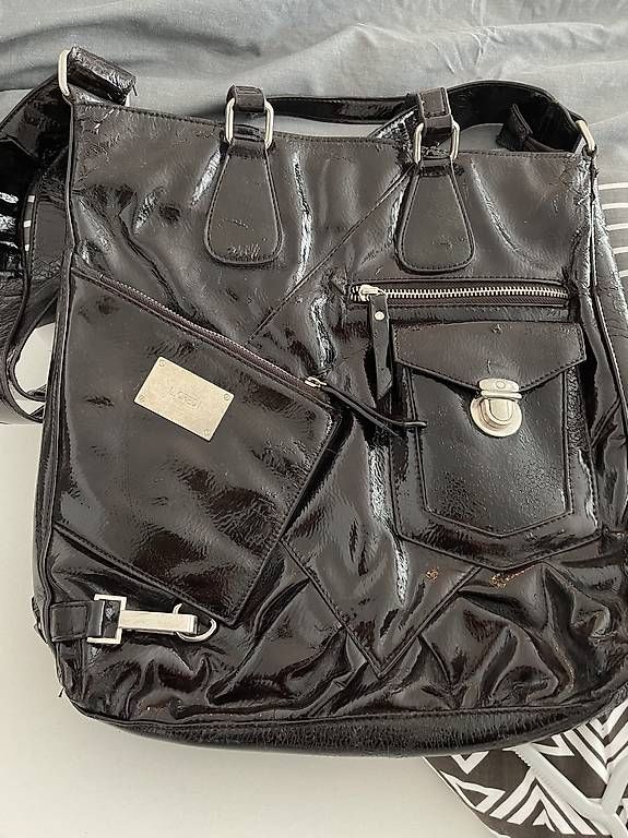 Borse da donna: Handtasche L.Credi Kunstleder glanz d braun  – Usato da Rütihof venduto da sus_6r5m