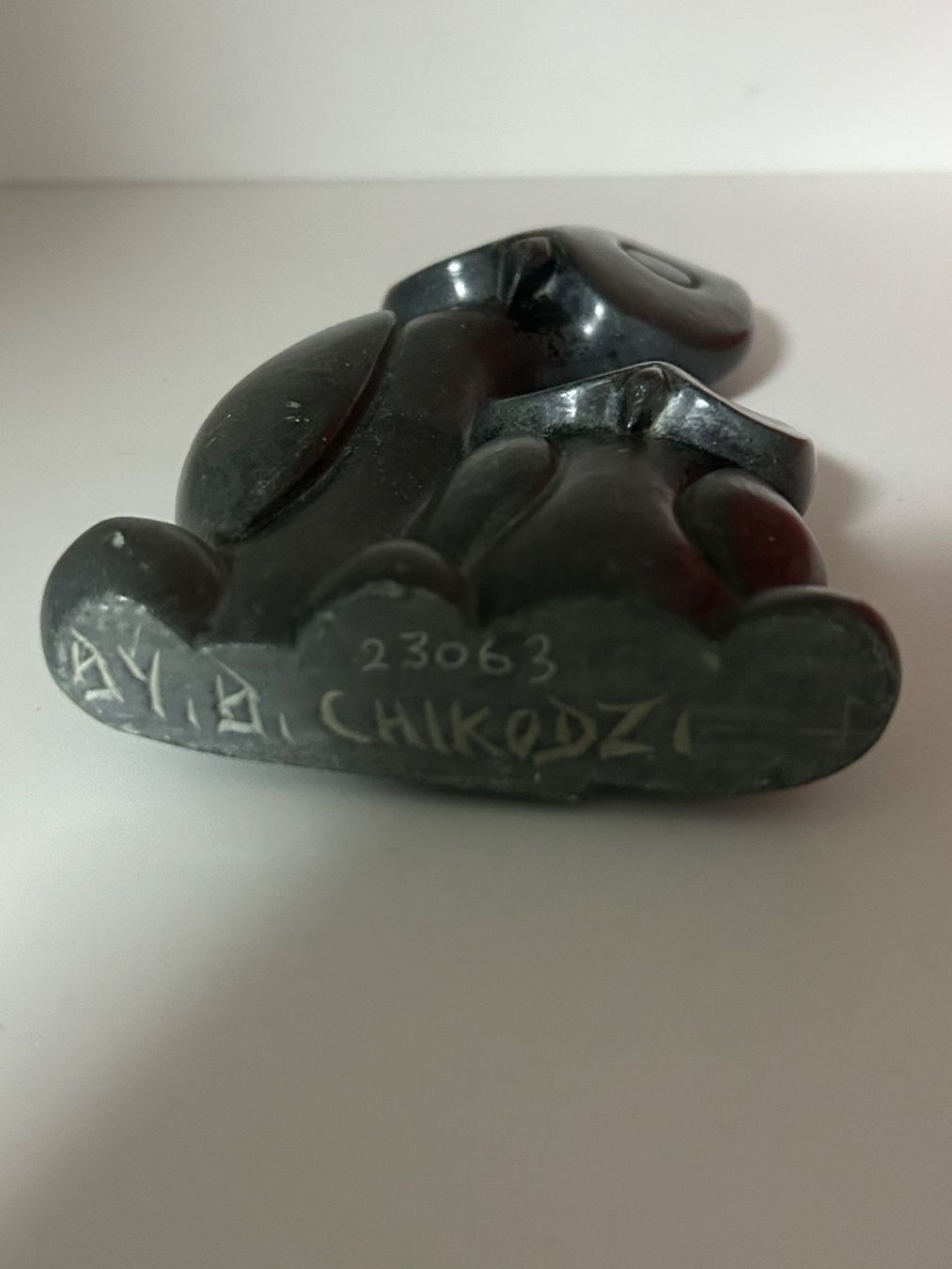 Figurines: Steinskulptur Eulenfigur Mutter Kind handgeschnitzt Zusta... – D'occasion à Schötz par chousan 2
