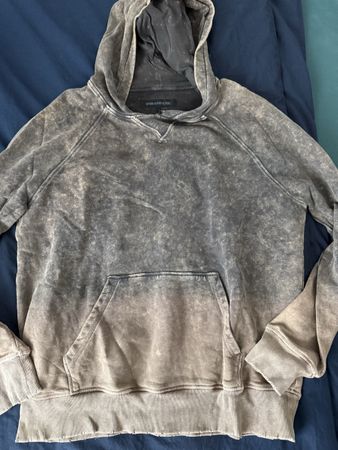 Drykorn Kapuzenpullover rostbraun Vintage Look Grösse L