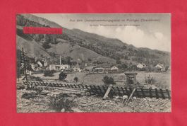 Prättigau (GR) Überschwemmungsgebiet Verwüstungen 1910