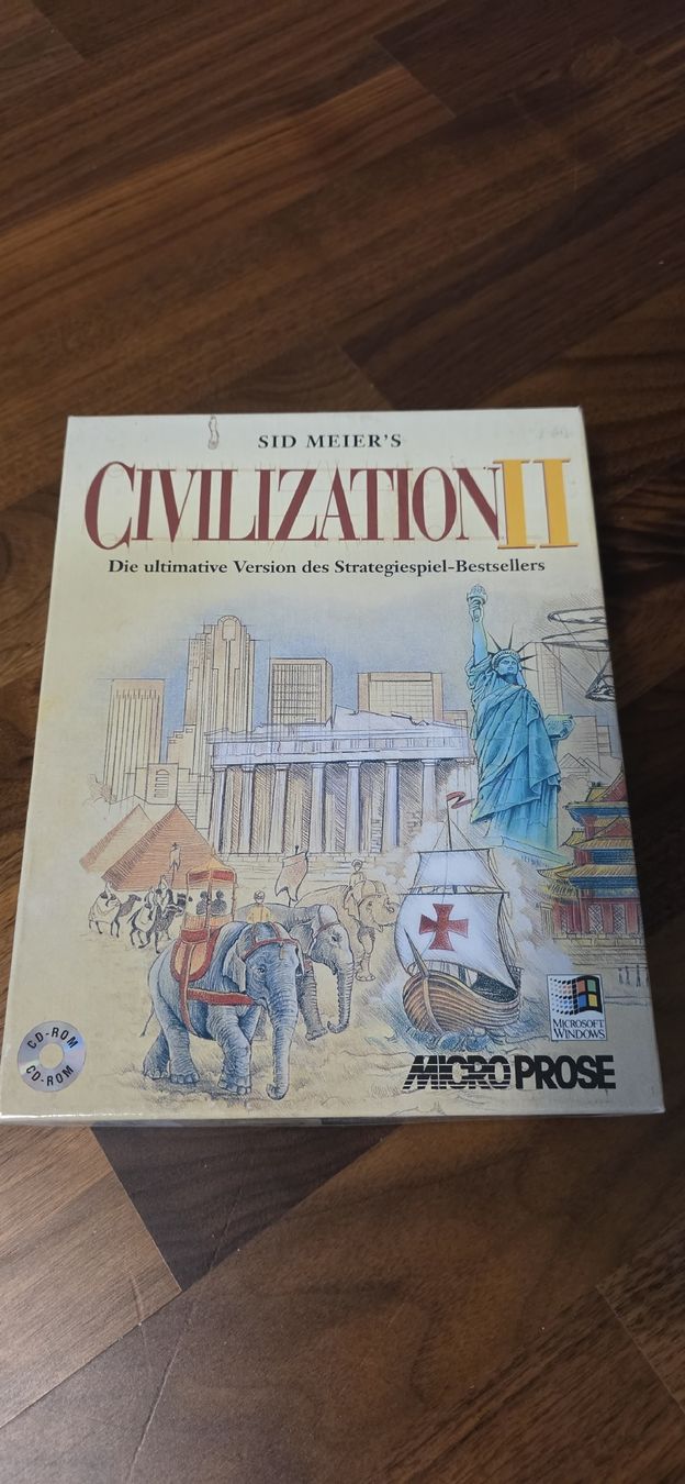 Giochi: Sid Meier's Civilization II Big Box PC CD-ROM Komplett – Usato da Jona venduto da AntonioSposito