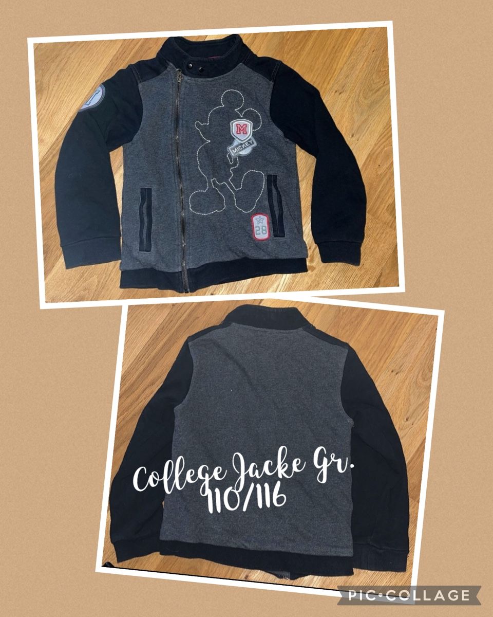 Disney Giacche: Coole College Jacke mit Mickey Mouse, Gr. 110/116 – Usato da Termen venduto da ekr_hmf7