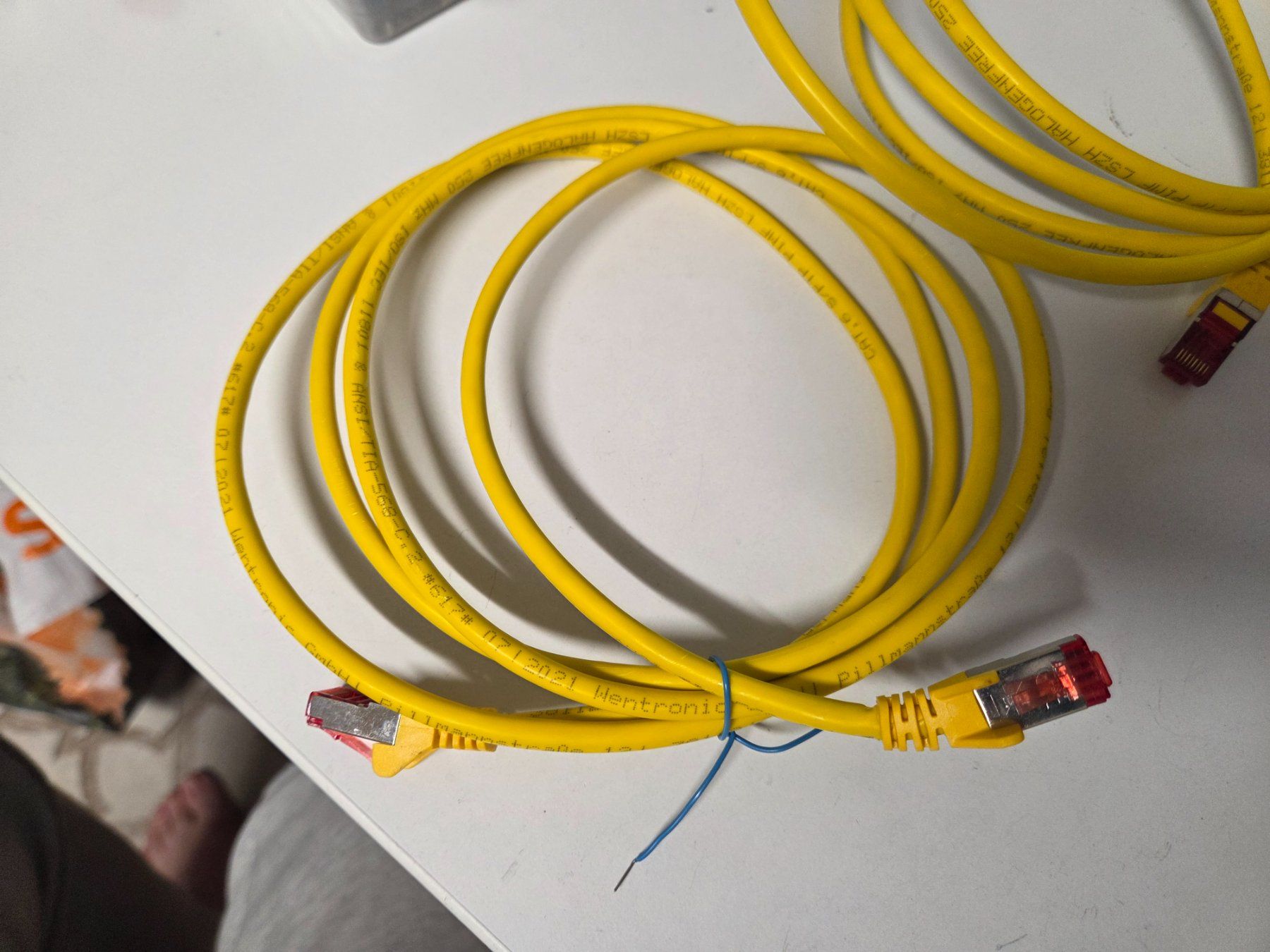 Cavi: Patchkabel ukv Netzwerkkabel 2m Cat.6 Cat6 ethernetkabel – Usato da Zürich venduto da Alibaba1234