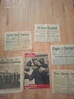 Zeitungen zum Kriegsbeginn 1939