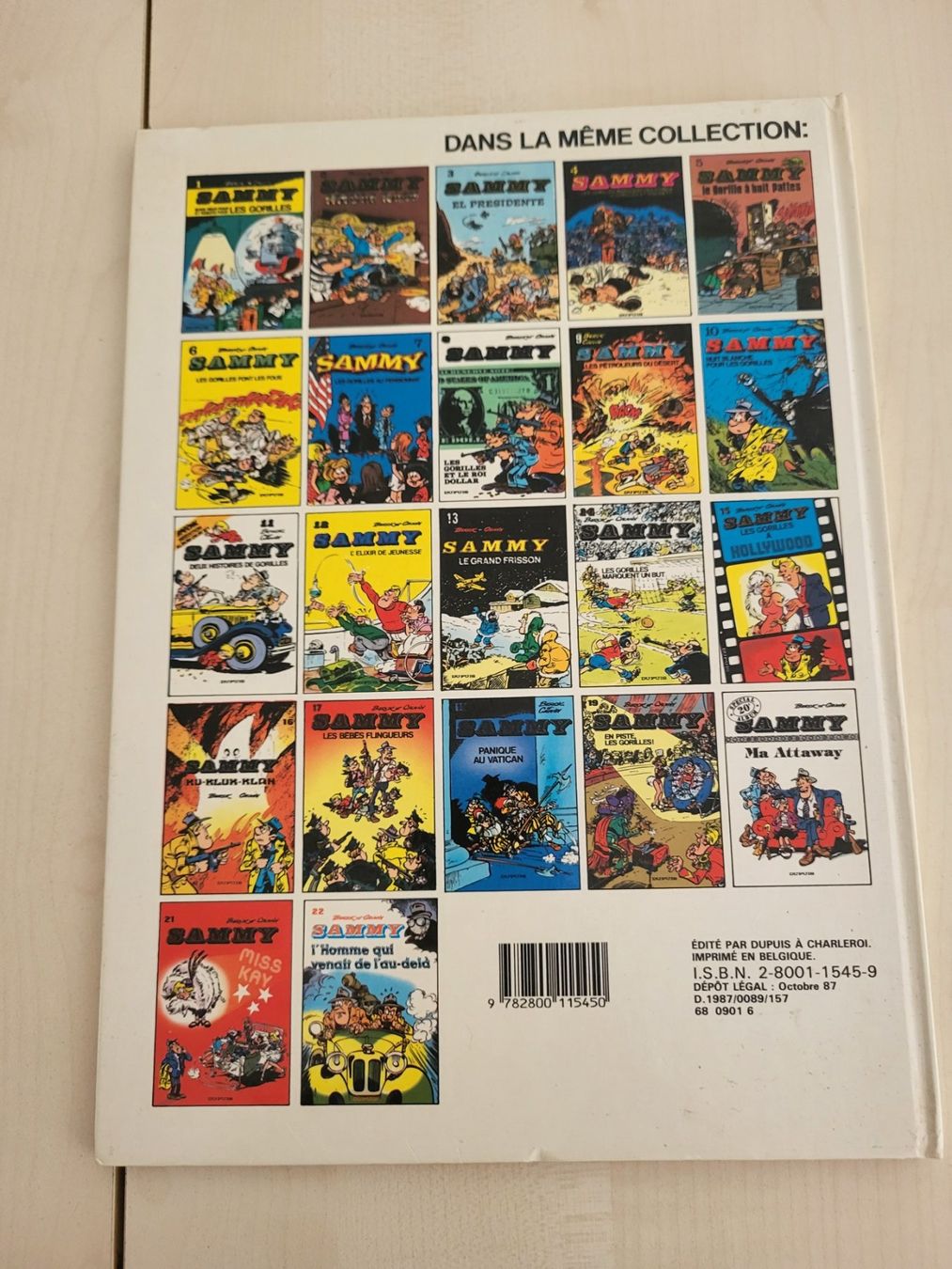 Fumetti: Bande dessinée Sammy – Usato da St-Ursanne venduto da kmi_6pyk 1