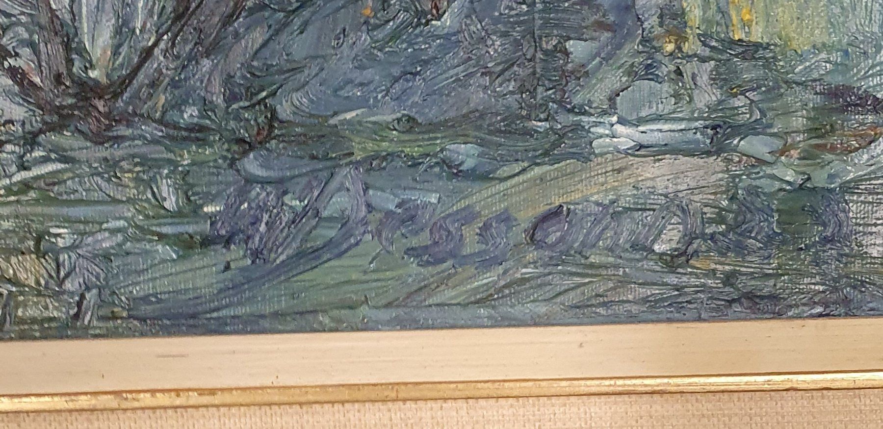 Tableaux: Grand format William Dessonnaz, Lac Neuchâtel – D'occasion à Servion par meno999 5