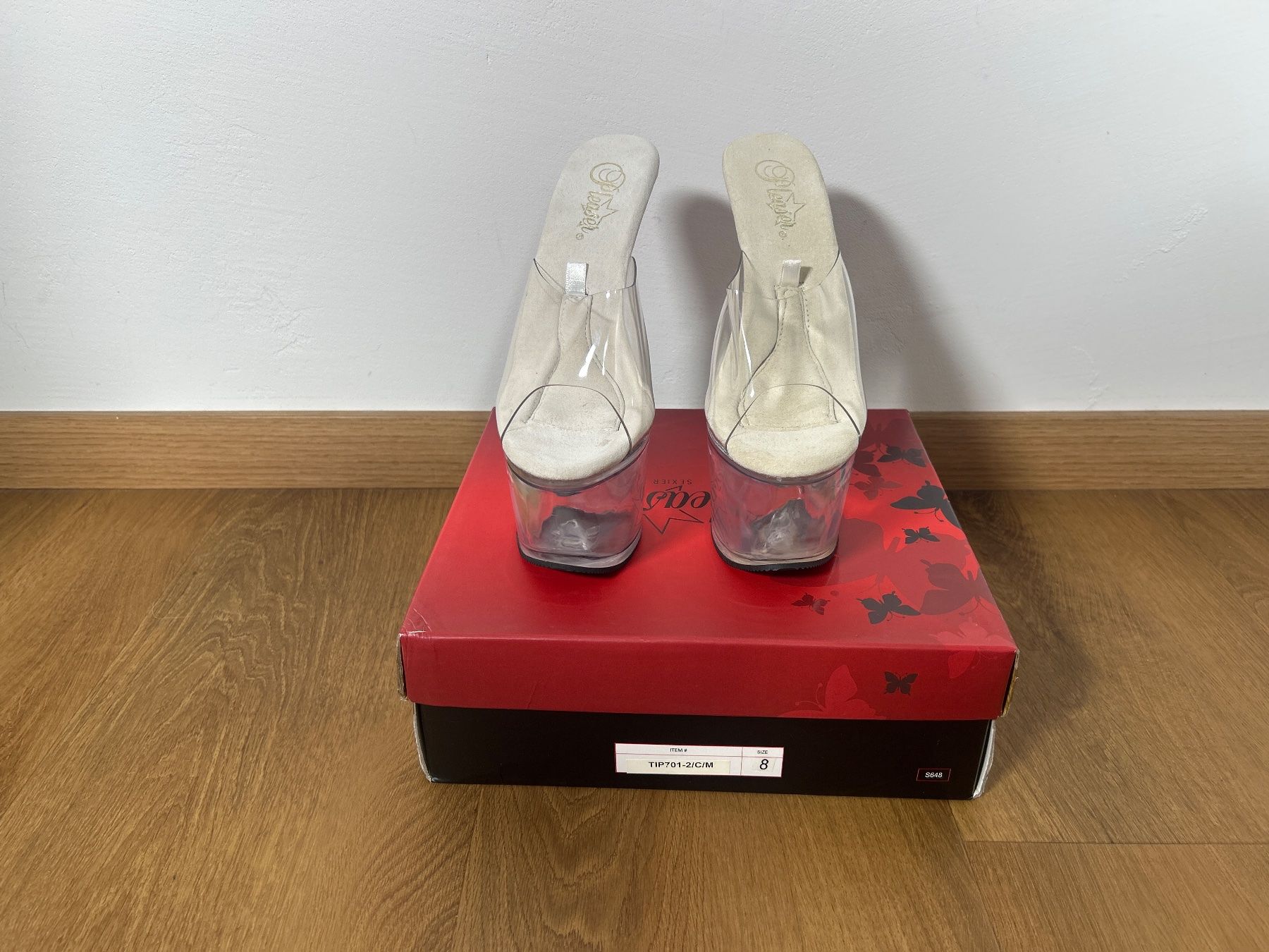 Scarpe da donna: Pleaser Tip Jar 701-2 Heels Platform Pole Dance  Gr 38 Neu – Nuovo e nell'imballaggio originale da Regensdorf venduto da Spyke55 3