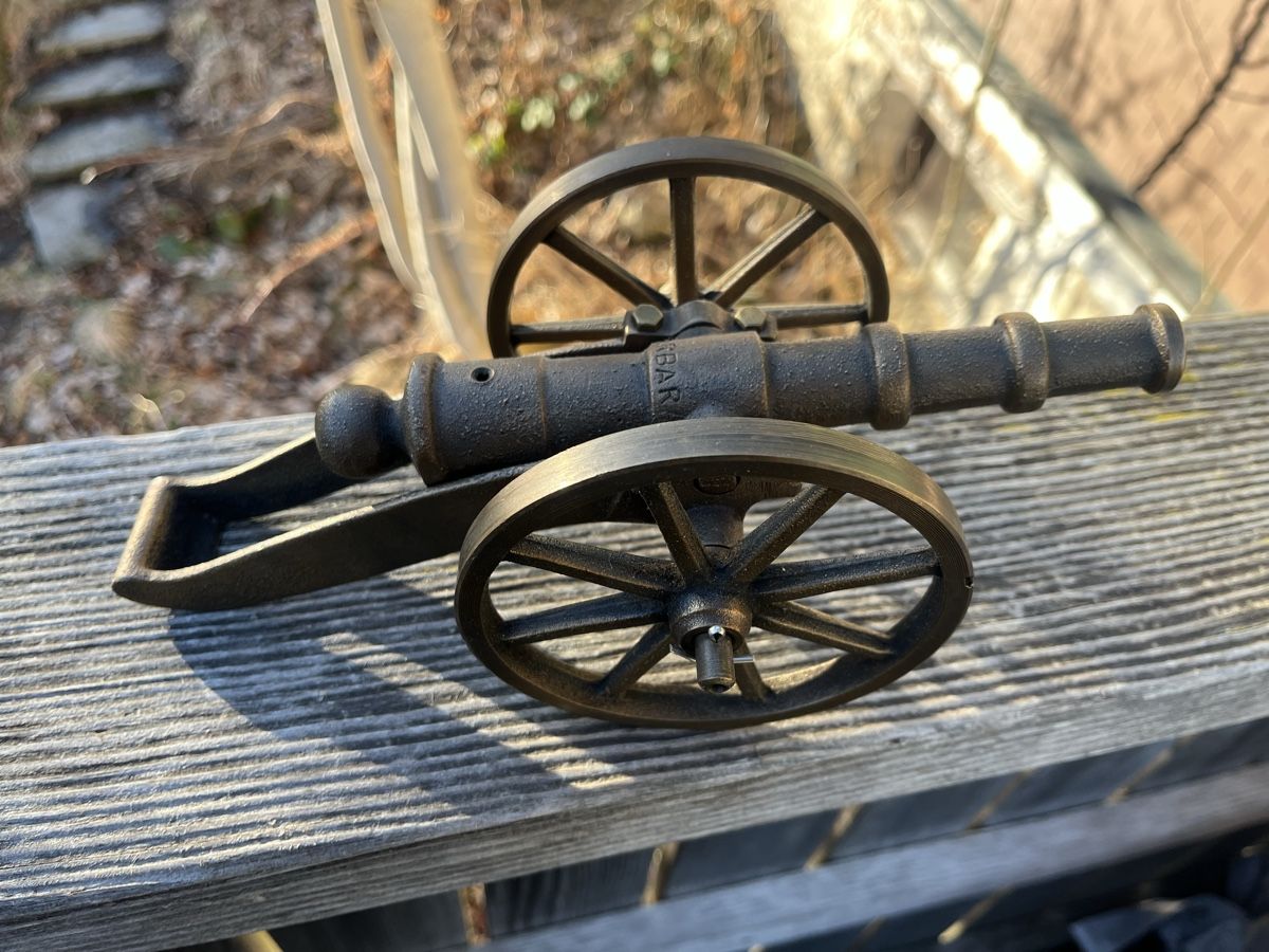 Skulpturen & Statuen: Bronze Kanone (Deko) – Gebraucht aus Wiesenberg von swissantik 2