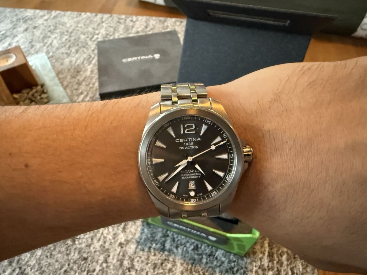 Certina Orologi: Certina DS Action Fixed brezel Titan – Usato da Sennhof venduto da dar_cms9 2