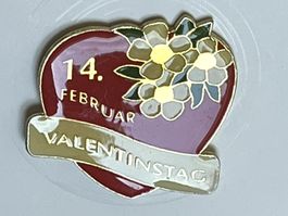 Pin Valentinstag 14. Februar