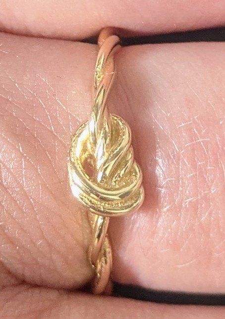 Bagues: Knotenring 585 Gold, Gr. 55 – D'occasion à St. Gallen par Jasik1