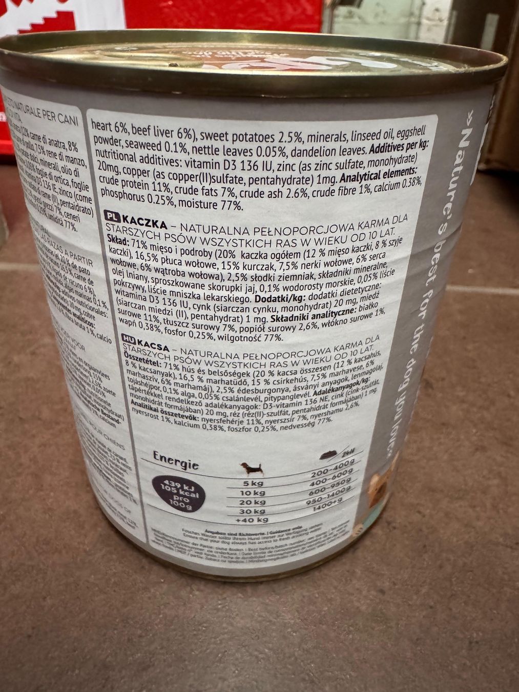 Futter: WOW Hundefutter Dosen Nassfutter verschiedene Sorten – Neu (gemäss Beschreibung) aus Sevelen von Heinz996 6
