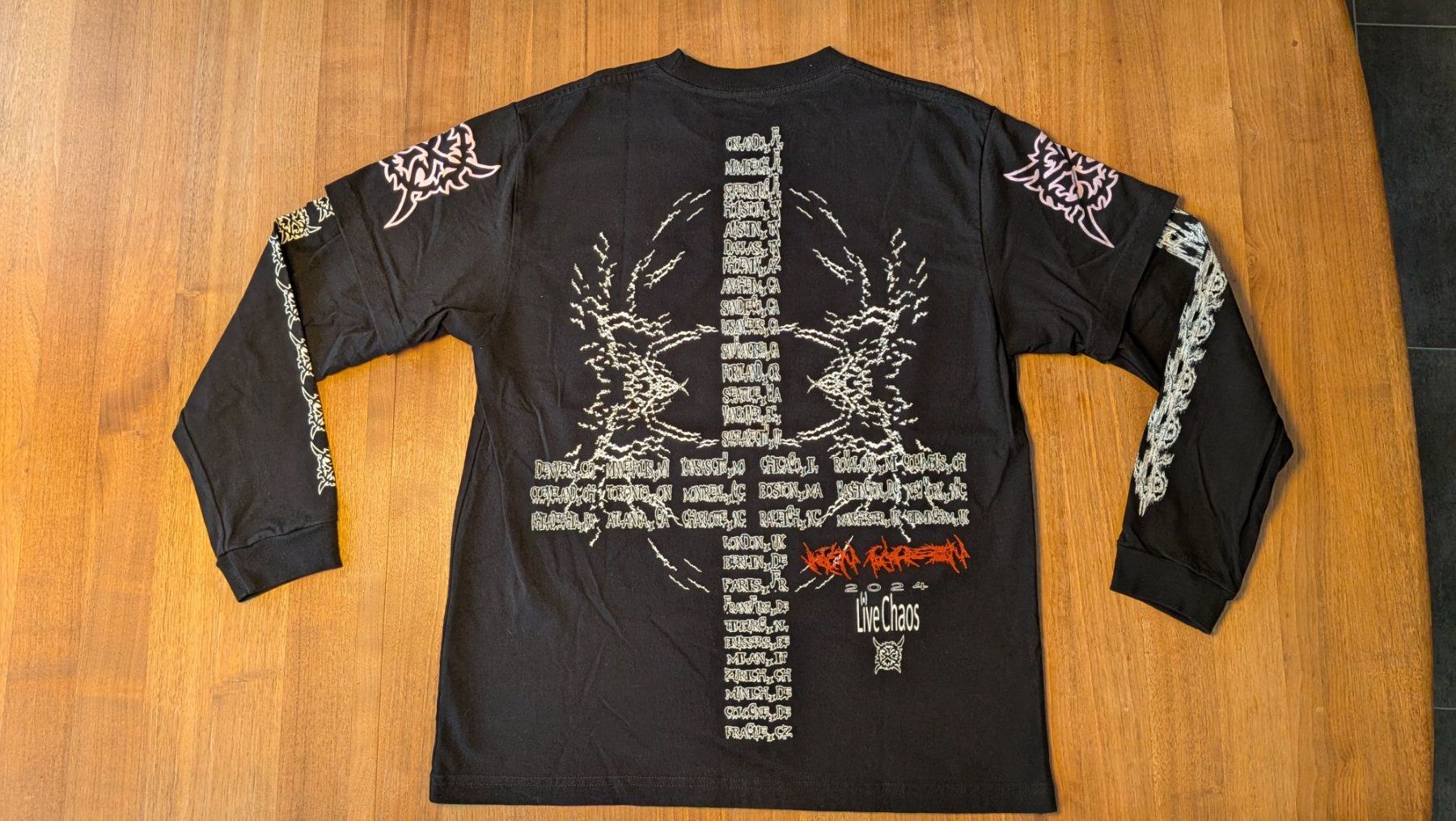 Maglioni & Felpe: Ken Carson Longsleeve Tour merch 2024 – Nuovo (secondo la descrizione) da Schaffhausen venduto da Mauzzel 3