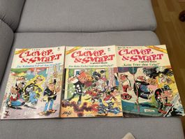Clever & Smart Comic Books 3-Issue Lot
