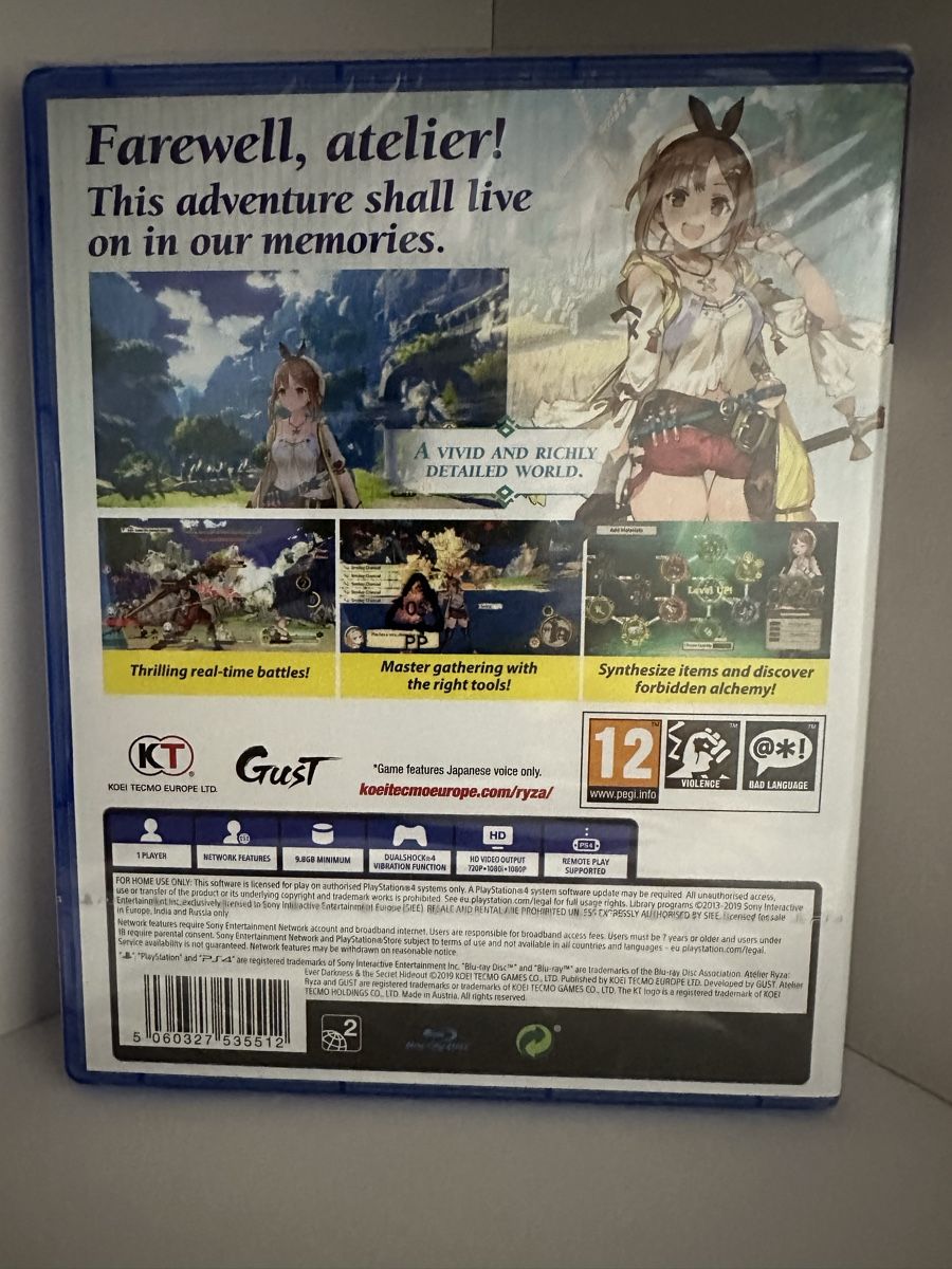 Giochi: Atelier Ryza PS4 - Neuf sous blister – Nuovo e nell'imballaggio originale da Onex venduto da daBraun 1