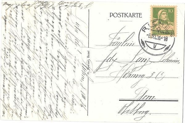 Cartes postales: Riehen Sonnenhalde – D'occasion à Olten par clotaldi 1