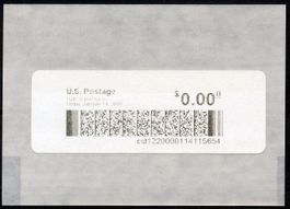 US ATM 6 Abart 0000-Druck ** postfrisch