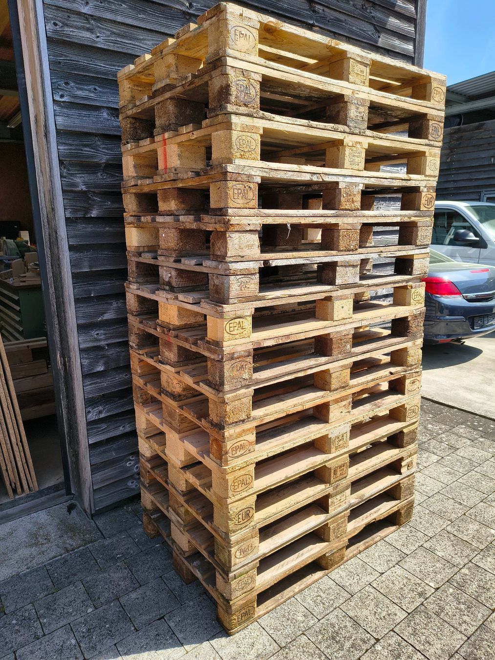 Pallets: SBB Paletten / Europaletten gebraucht – Usato da Gebenstorf venduto da Mar-imH25 1