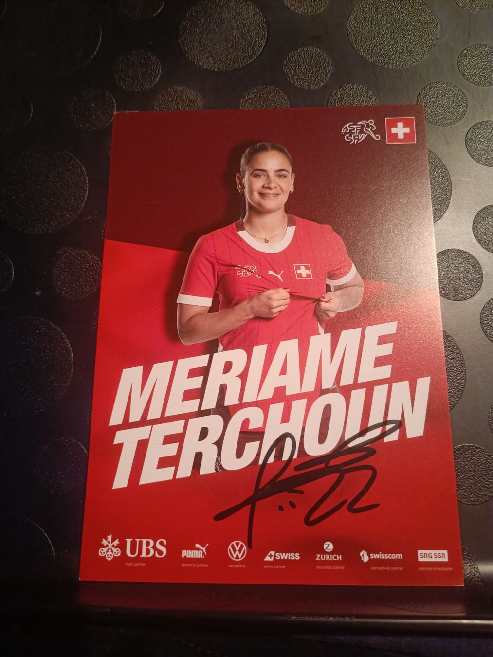 Meriame Terchoun - handsig. SFV Karte - Hopp Schwizz 🇨🇭 (Gebraucht) in ...