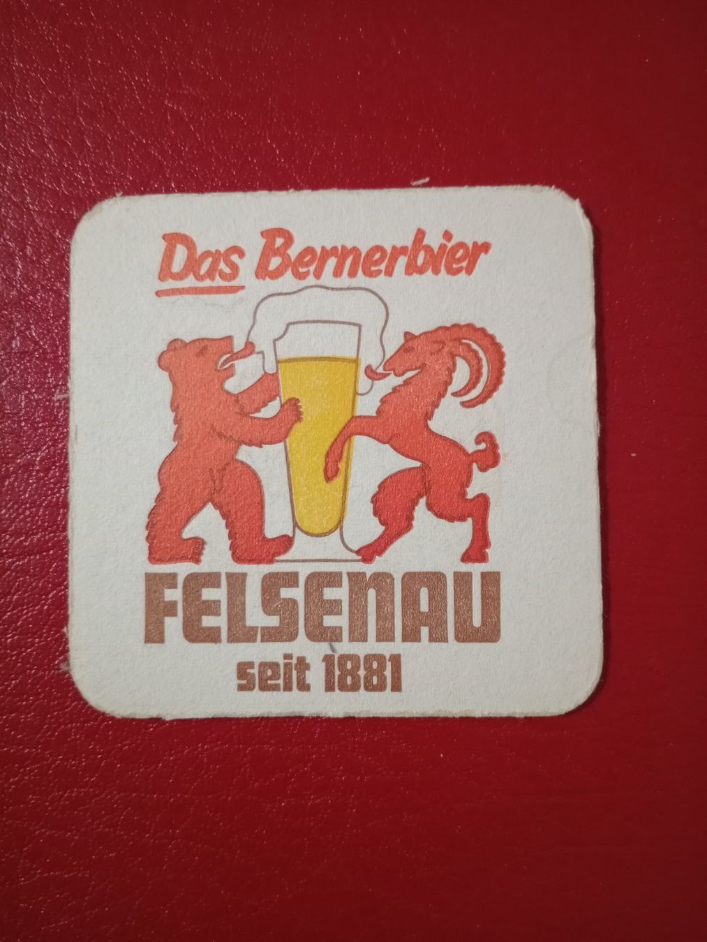 Untersetzer: Bierdeckel 2 Tage Marsch Bern 1983 – Gebraucht aus Küttigen von Melisch1000 1