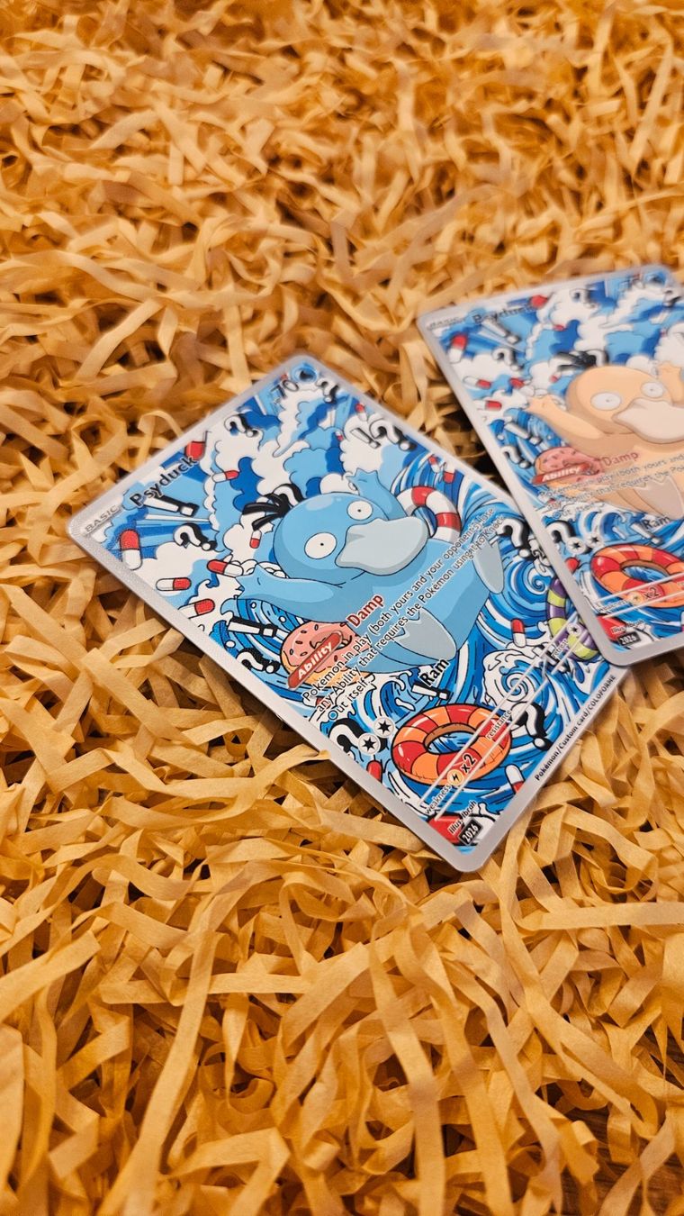 Pokémon Carte collezionabili: Psyduck Custom Card ⚠️ 10.- each – Nuovo (secondo la descrizione) da Yverdon-les-Bains venduto da sen_dh25 2