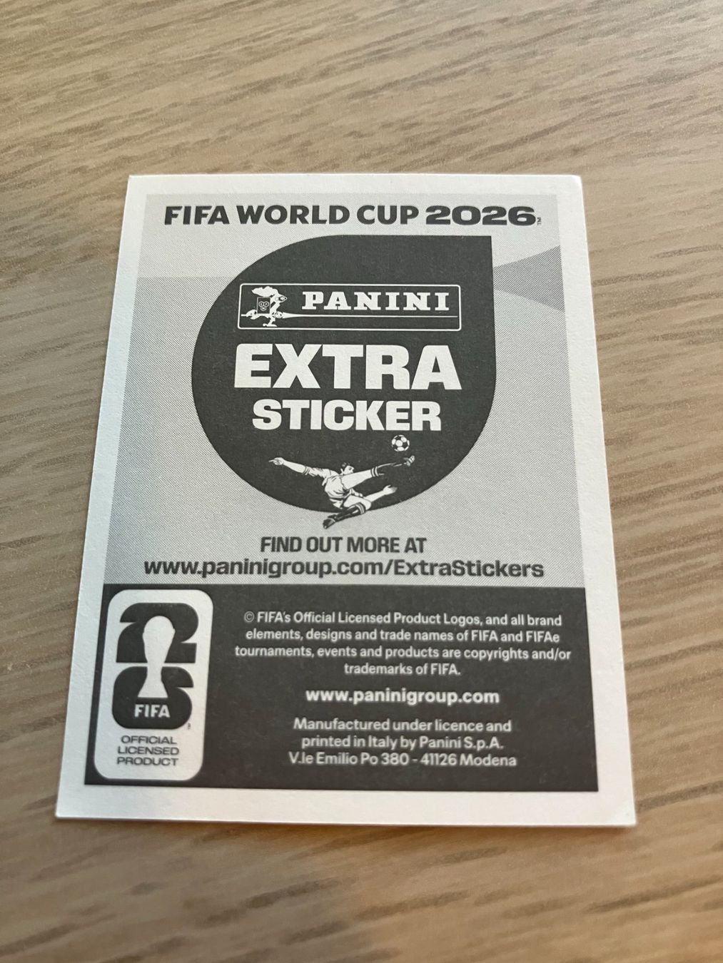 Panini Carte collezionabili: Panini Extra Sticker Lionel Messi Bronze WM26 – Nuovo (secondo la descrizione) da Effretikon venduto da and_kjx9 1