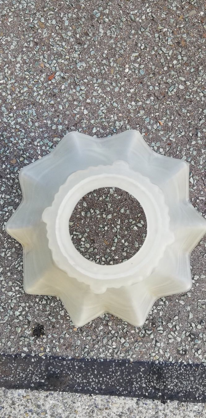 Lampenschirme: Alter Lampenschirm aus Glas – Gebraucht aus Thun von Matthias72 2