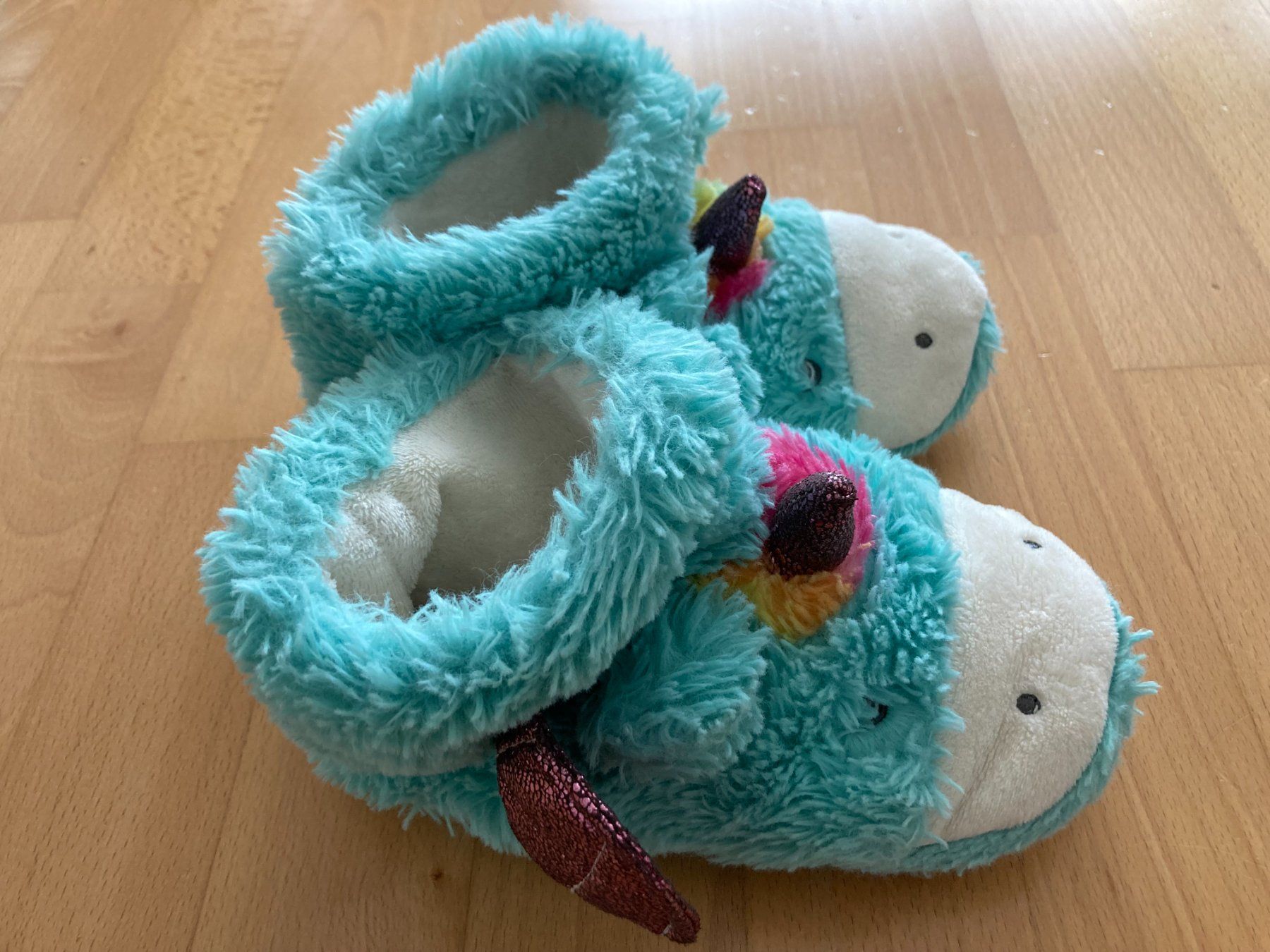 Scarpe per ragazze: Flausch-Finken "Einhorn" – Usato da Muttenz venduto da Juvenile33 1