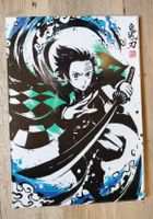 Anime Bild von Nogi San mit Rahmen 