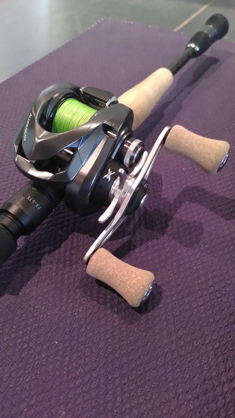 Shimano Canne da pesca: Megabass Eigernorthwall / Shimano Aldebaran 51HG – Usato da Willerzell venduto da Evolve 3