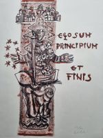 ROBERT WEHRLIN LITHOGRAPHIE SINIERT NUMMERIERT