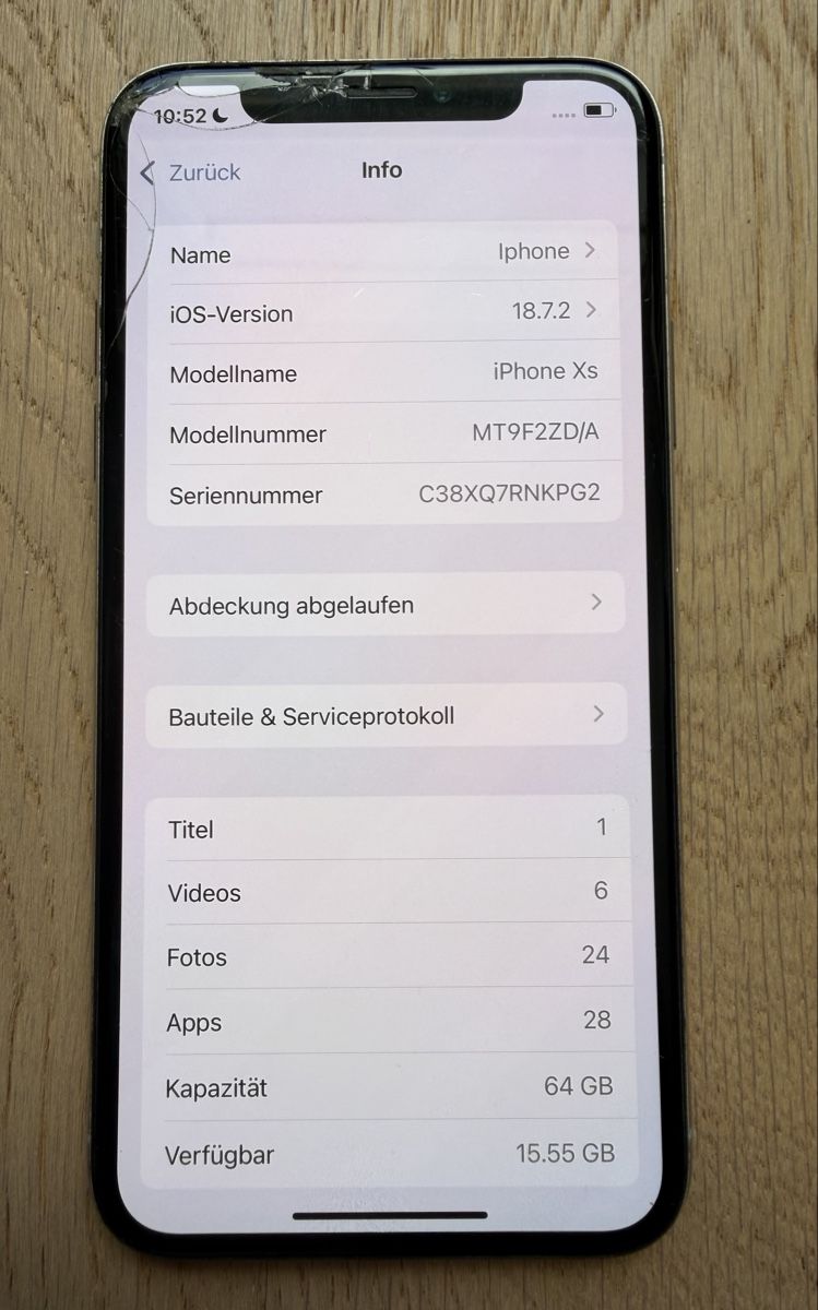 Apple Handys / Smartphones: iPhone Xs 64GB weiss - Gebraucht – Gebraucht aus Kreuzlingen von simon8pf 3