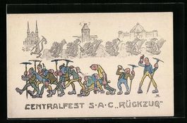 Luzern, S. A. C. Zentralfest 1913 Rückz