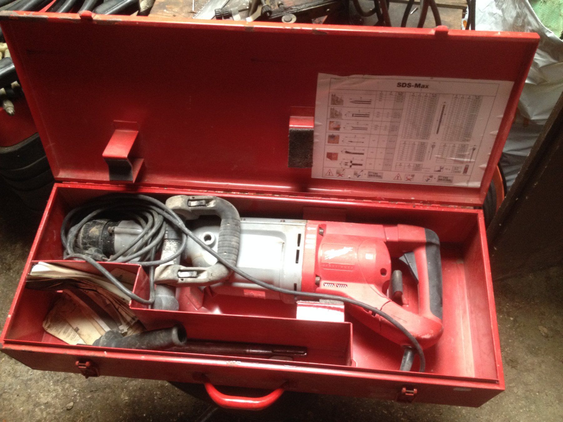 Milwaukee Trapani: Profi Bohrmammer Spitzhammer Milwaukee Kango 900 S SDS Max – Usato da Aarwangen venduto da Luckyfuture