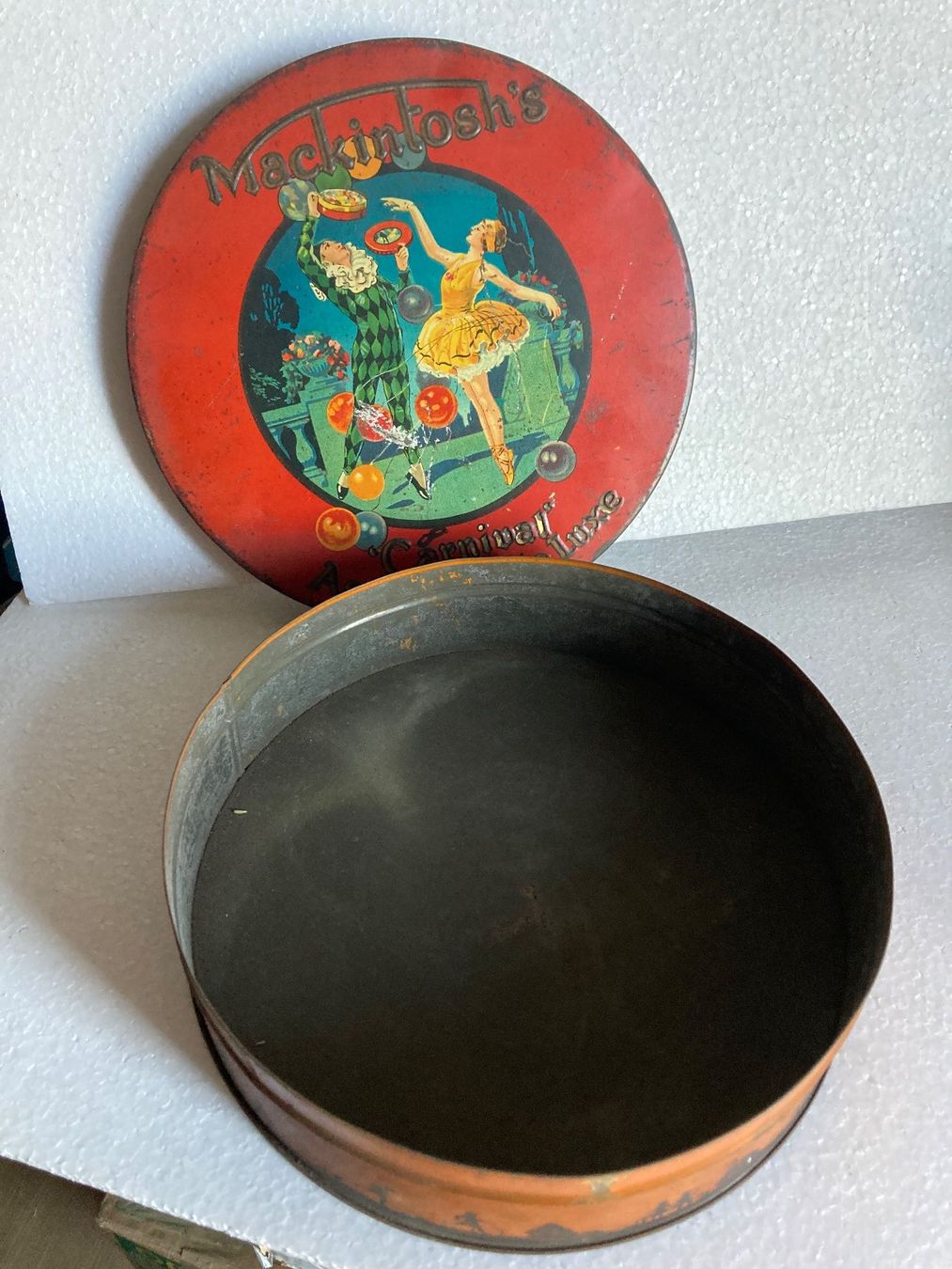 Pots: Blechdose Mackinthosh's Carnival England boite – D'occasion à St-Cierges par LeRegain 3