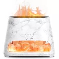 Salzlampe Aromadiffusor Duftdiffusor Flammeneffekt 150ml
